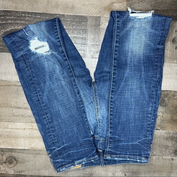 American Eagle Distressed Slim Jean size 28 x 30 - Picture 6 of 10